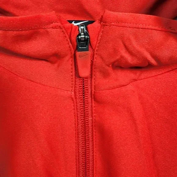 Nike Dri-Fit Dry Full-Zip Red Jacket 897025-657 Men’s Size Medium NWT - Picture 3 of 12